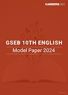 GSEB 10th English Model Paper 2024