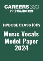 HP Board Class 10 Music Vocals Model Paper 2024