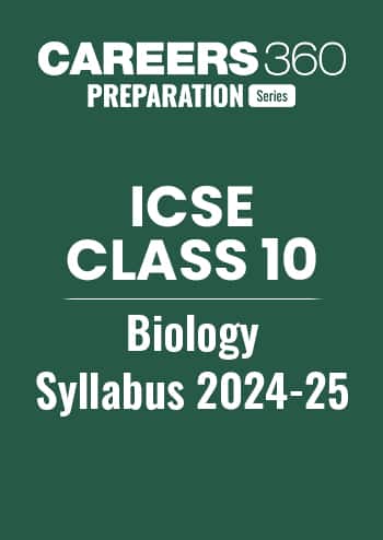 ICSE Class 9, 10 Biology Syllabus 2024-25