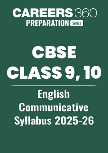 CBSE Class 9, 10 English Communicative Syllabus 2025-26