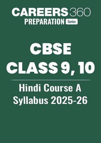CBSE Class 9, 10 Hindi A Syllabus 2025-26