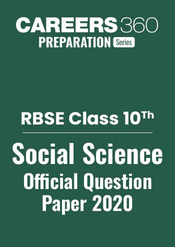 RBSE Class 10 Social Science Question Paper 2020: Download PDF