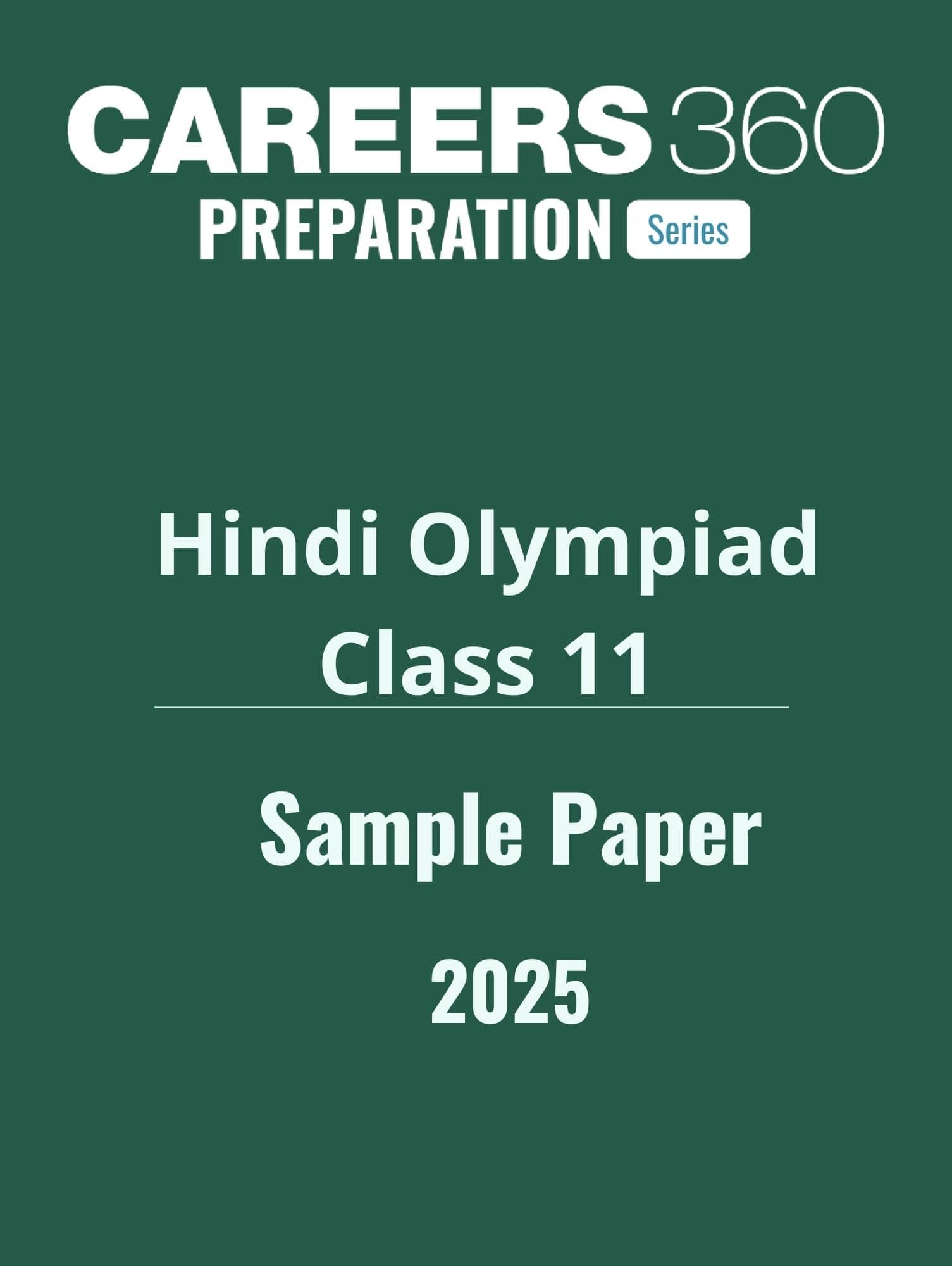 Hindi Olympiad Sample Paper for Class 11