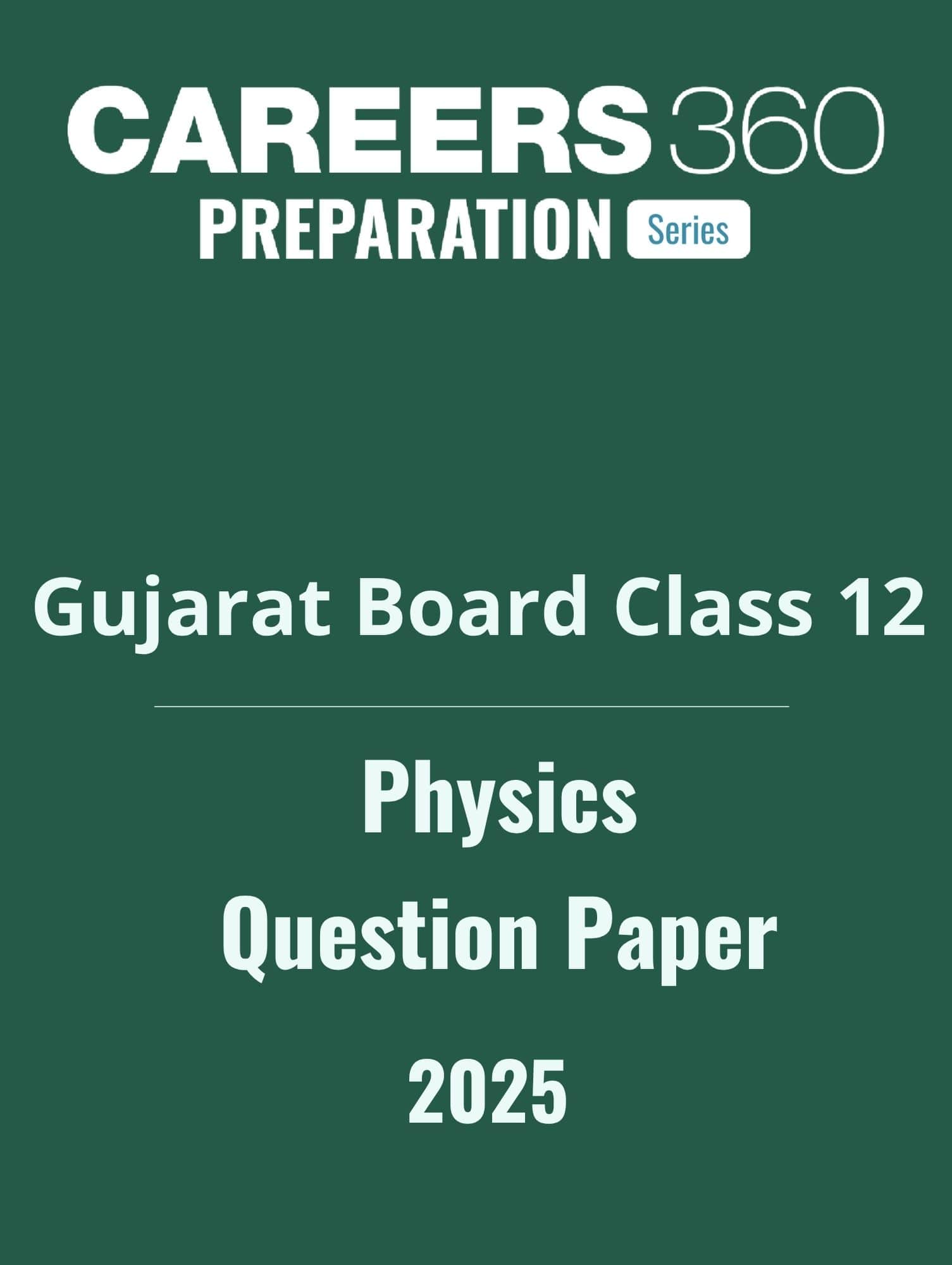 GSEB HSC Physics Questions Paper 2025