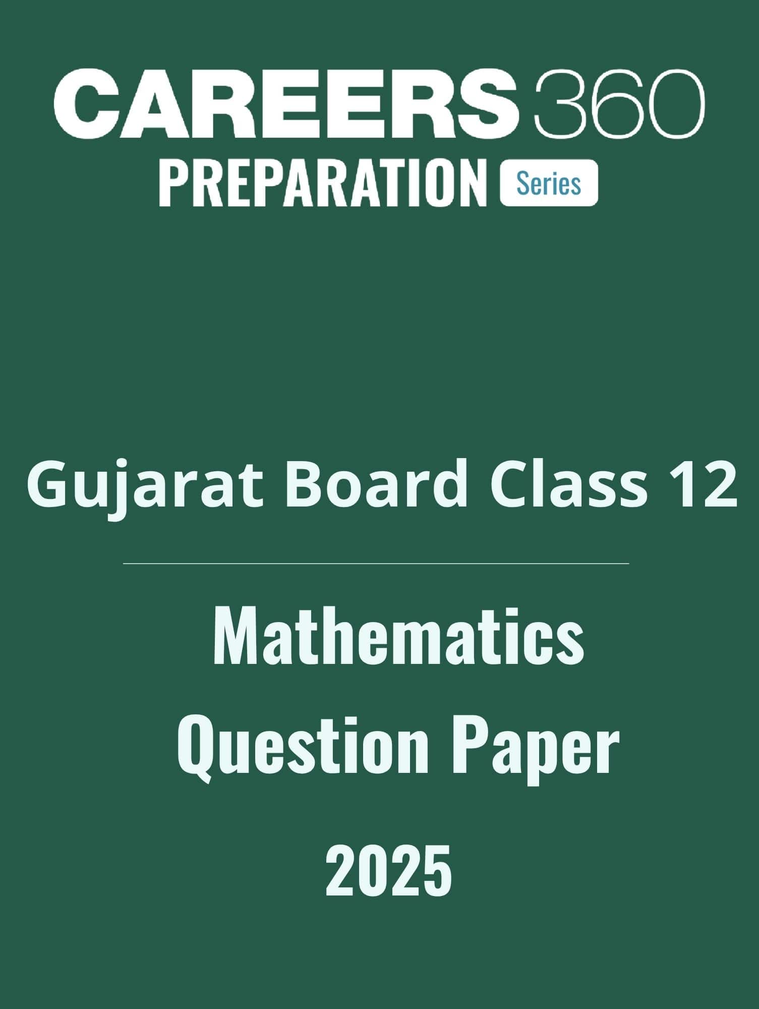 GSEB HSC Maths Questions Paper 2025