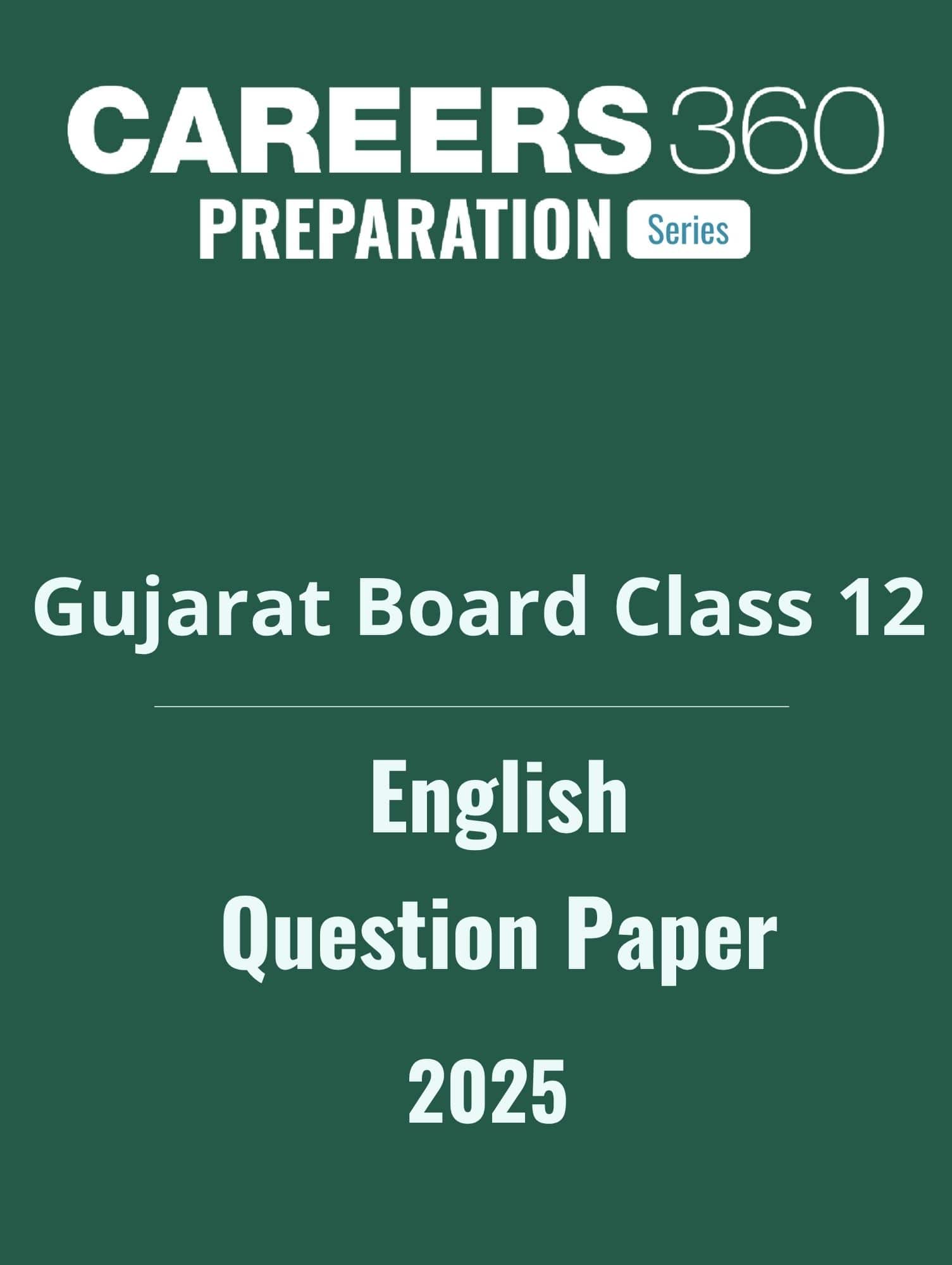 GSEB HSC English Questions Paper 2025